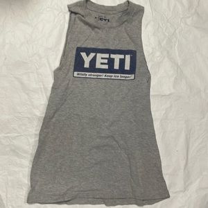 Yeti cutoff tank top​